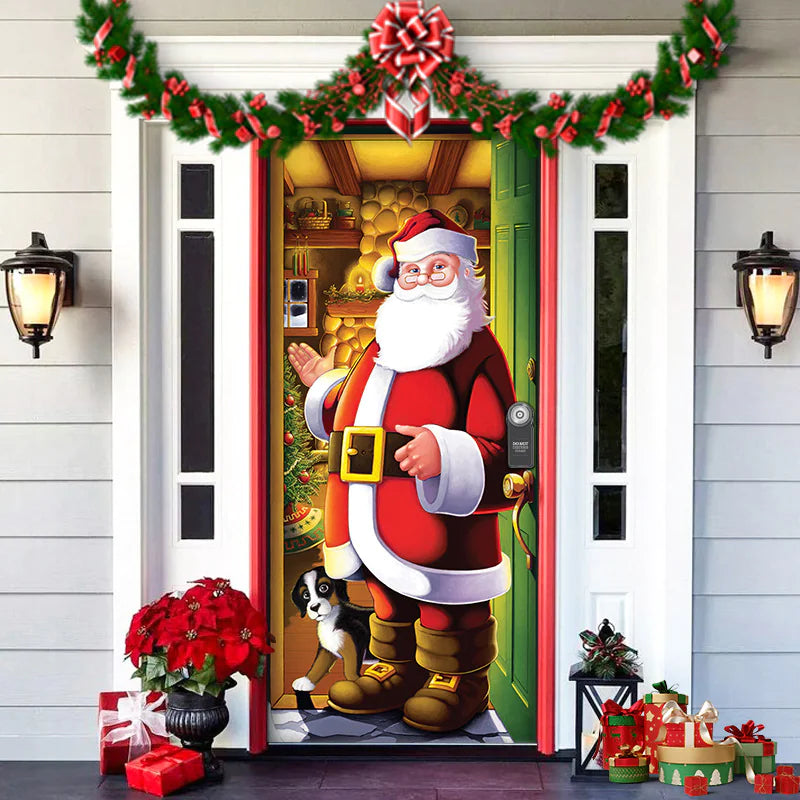 Holiday Door Tapestry