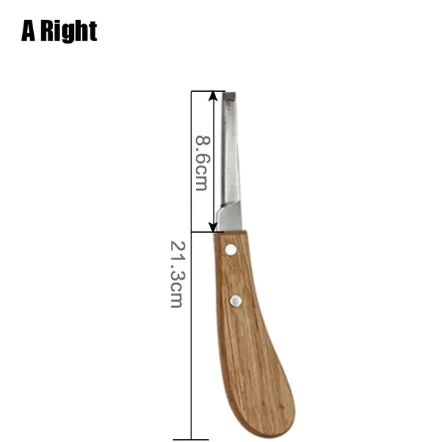 High-Quality Carbon Steel Horse Hoof Repair Knife