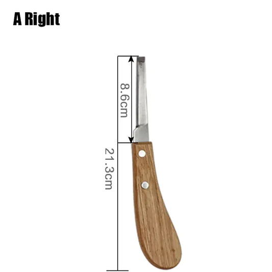 High-Quality Carbon Steel Horse Hoof Repair Knife