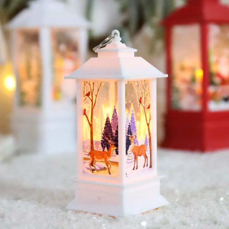 Classic Holiday Electric Candle Lantern