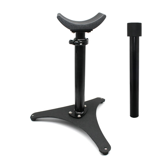 homcare Metal Hoof Stand with Adjustable Height Hoof Jack Farrier Stand Horse Hoof StandBlack