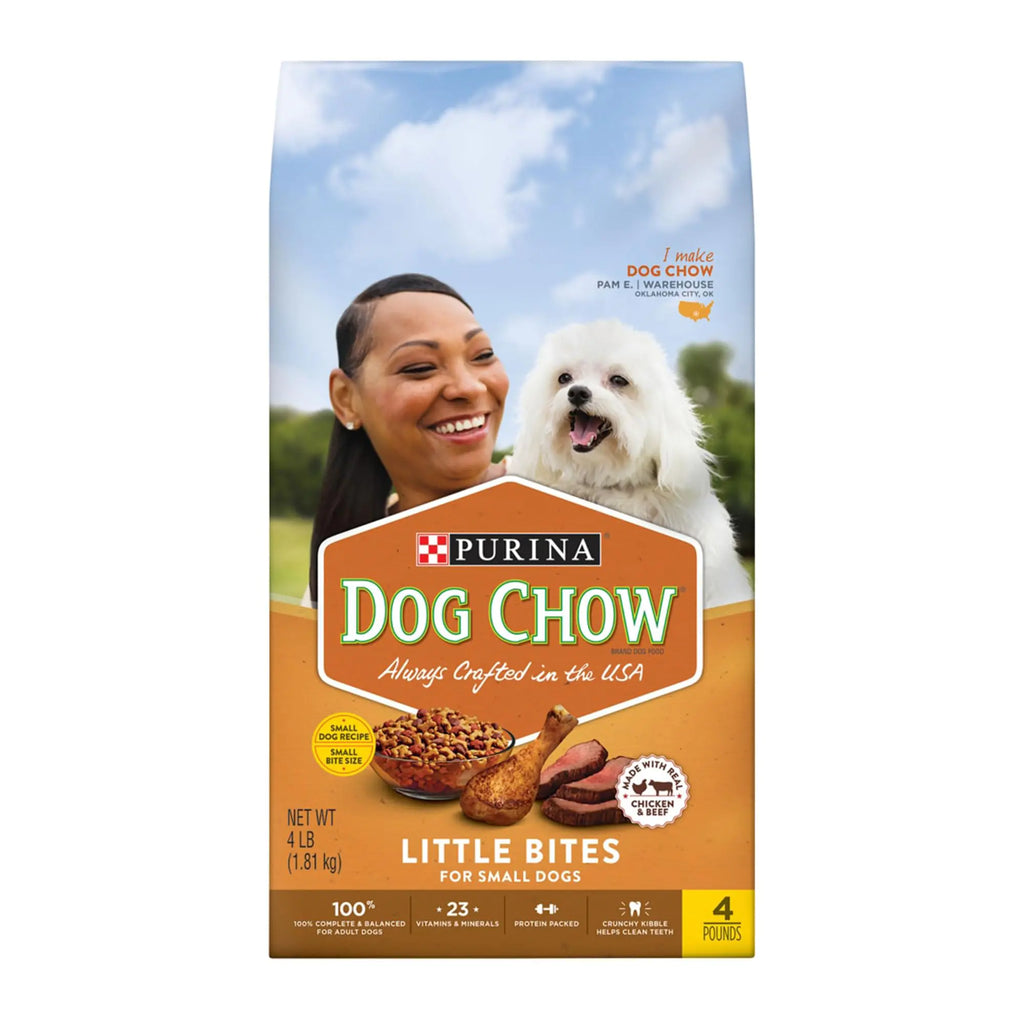 Purina Dog Chow Mini Munch Grain & Real Meat - 4lbs