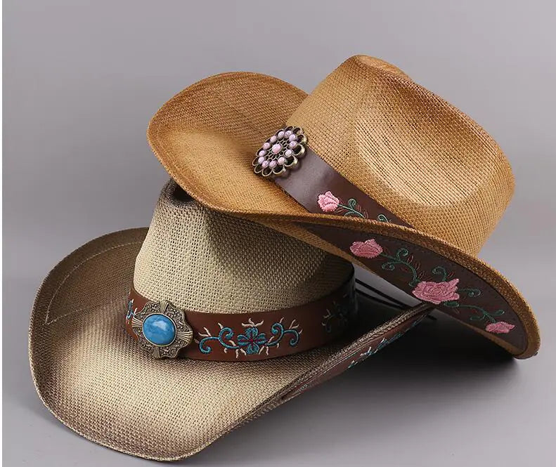 Stylish Western Jazz Ventilated Hat