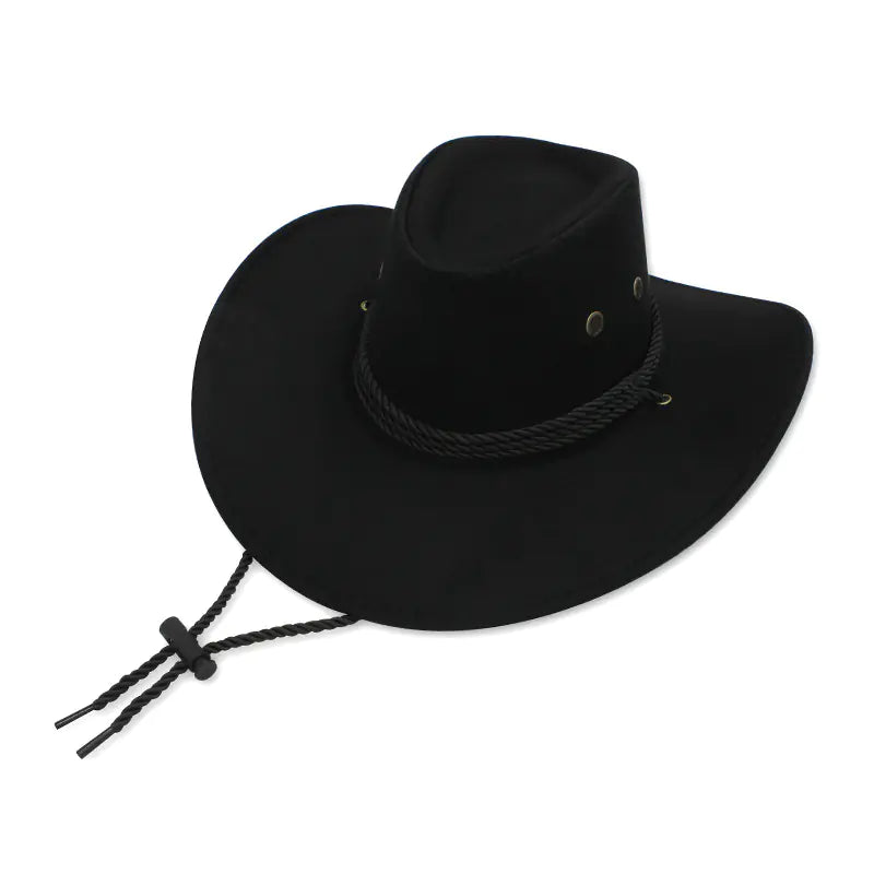 Rustic Faux Felt Cowboy Hat