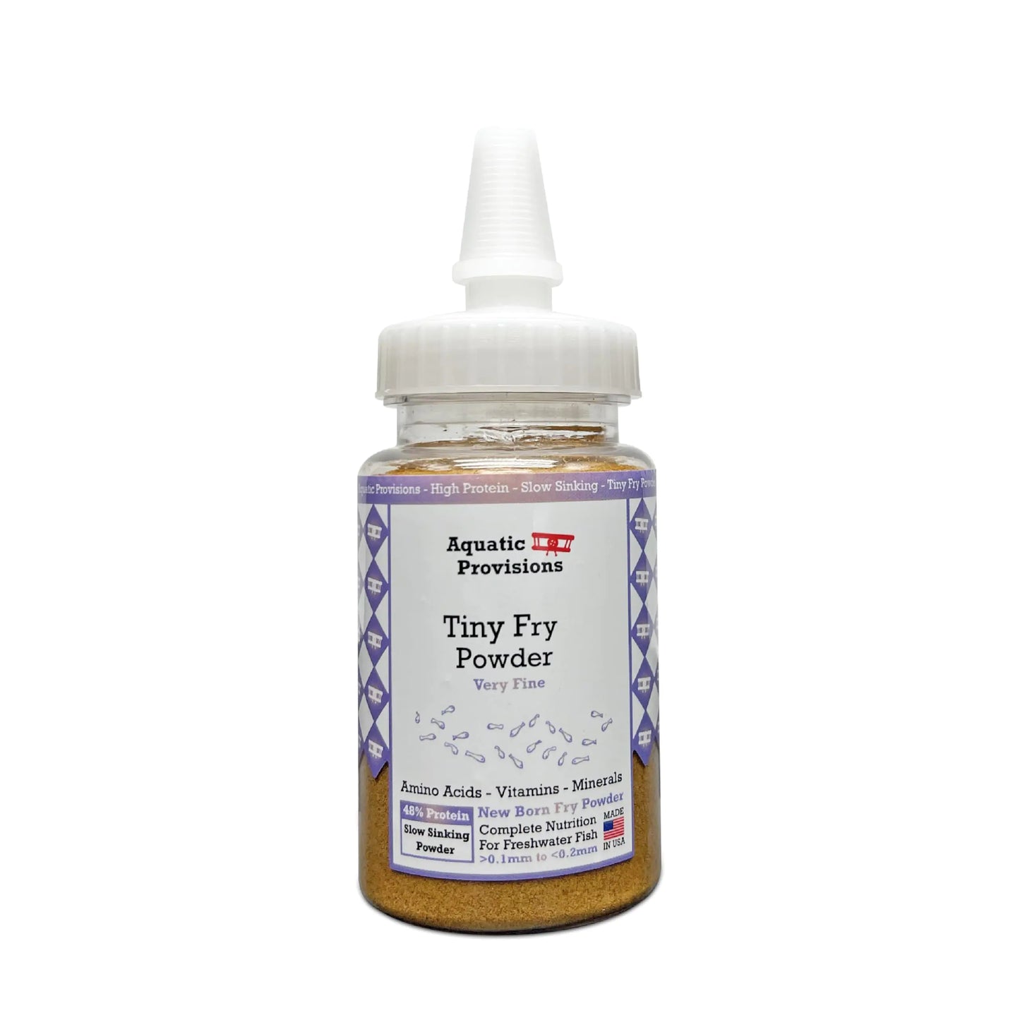 Tiny Fry UltraFine Fish Food 1.76 oz