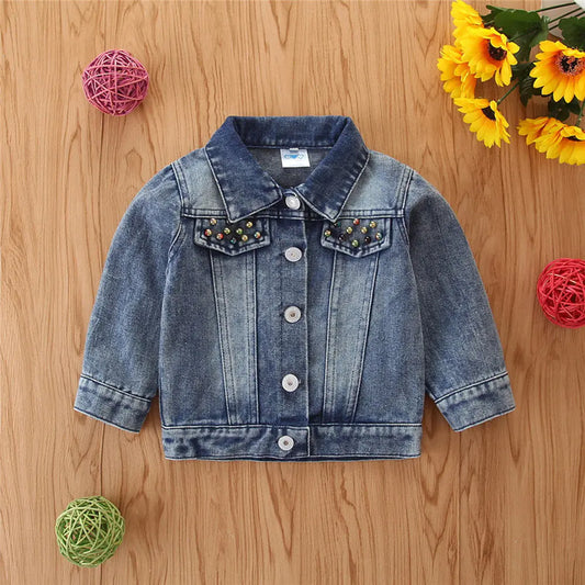 Chic Western Kids' Denim Jacket