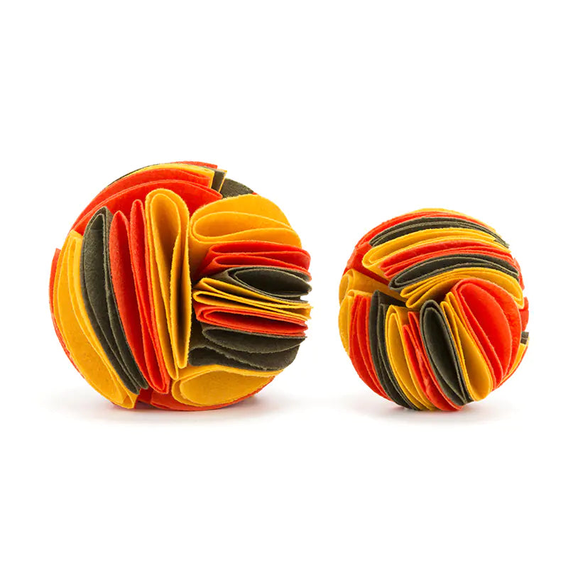 Foldable Dog Snuffle Ball for IQ Training Games