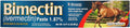 BIMECTIN IVERMECTIN 1.87% Paste WORMER PARASITES Apple Horse OTC (1 Tube)