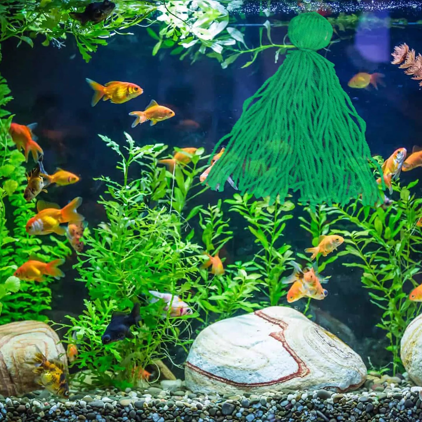 Aquatic Breeding Mop: Egg Laying & Fish Protection (1 Pack)