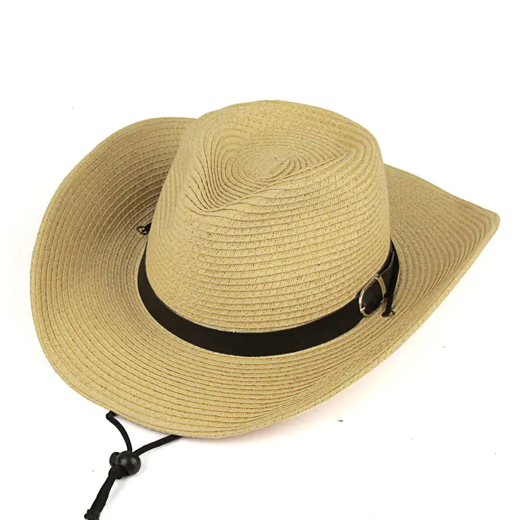 Chic Western Straw Sun Hat