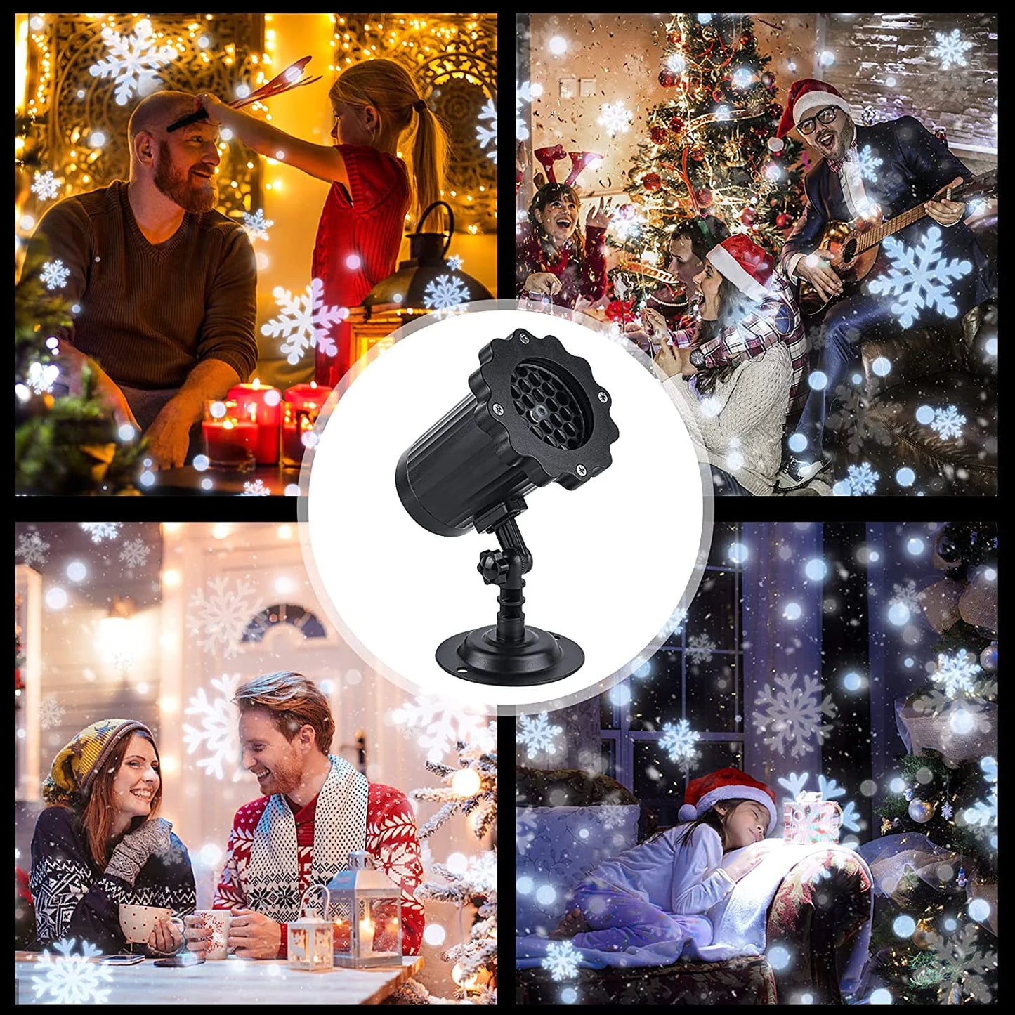 Holiday Snowflake LED Projector