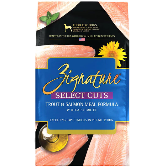 Zignature Select Cuts Trout & Salmon Formula Dry Dog Food 12.5lb