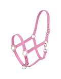 Tough 1 Nylon Halter with Satin Hardware Pink Horse