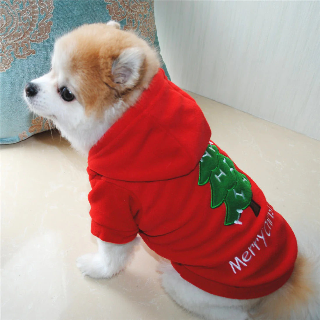 Holiday Pup Cozy Fleece Jacket