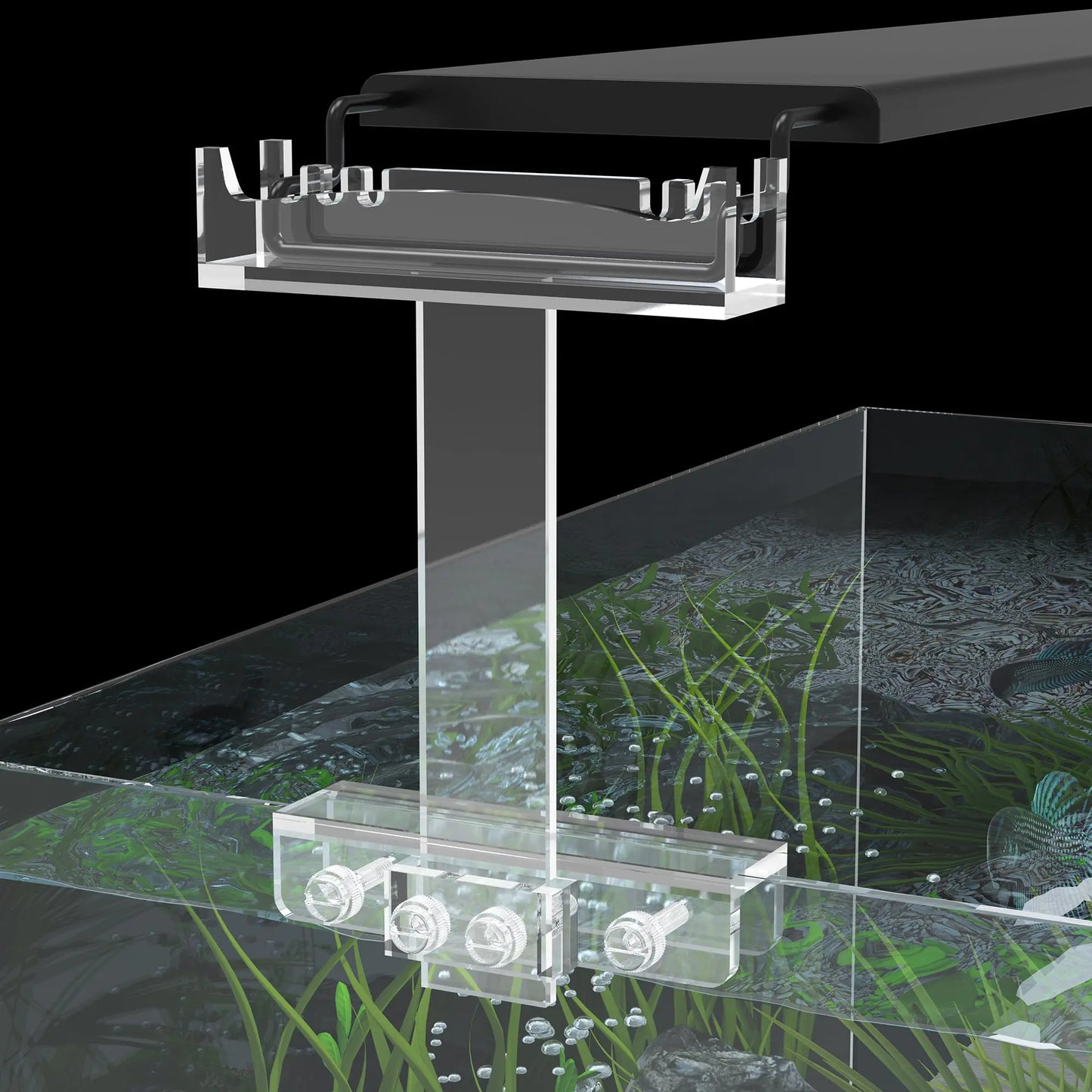 AquaticLife Adjustable Tank Light Stand 2-Pack