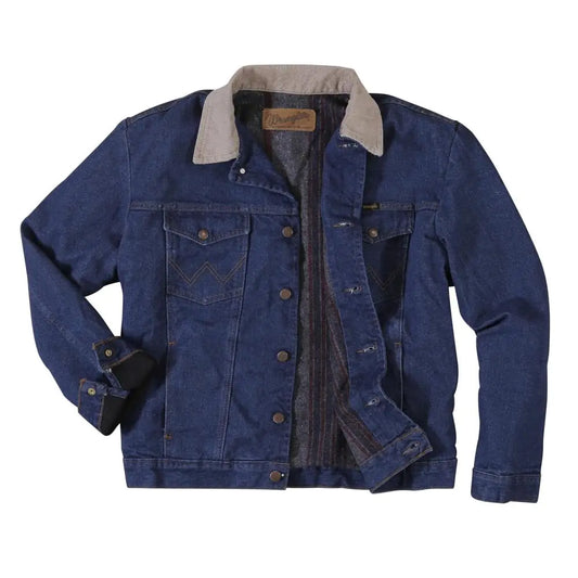 Classic Western Denim Jacket with Lining