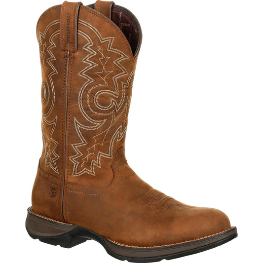 Rebel Farmhand Leather Boots Brown 12