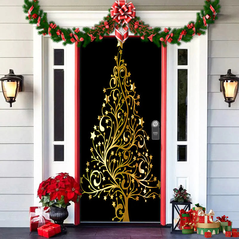 Holiday Door Tapestry