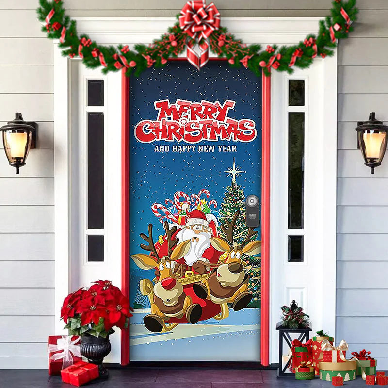 Holiday Door Tapestry