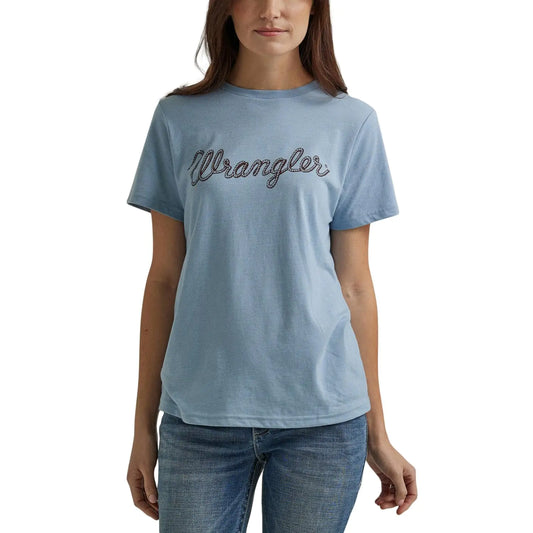 Wrangler Retro Women's Ashley Blue Tee