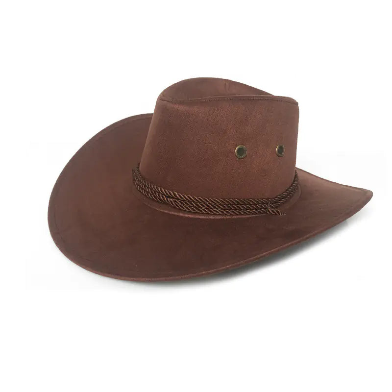 Denim Suede Sun Shield Cap