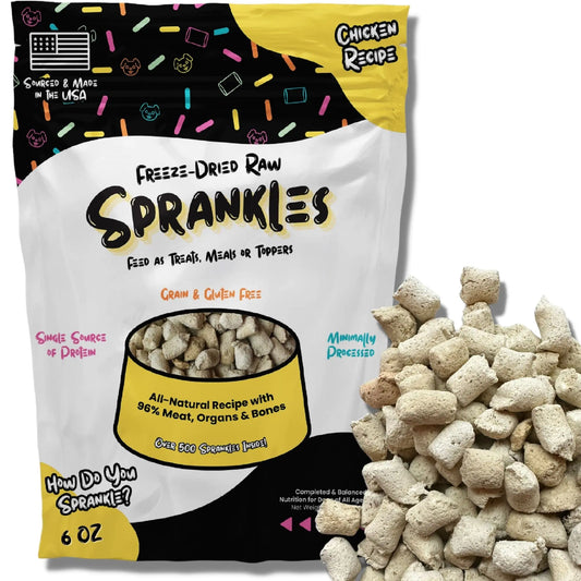 SPRANKLES Pure Raw Freeze-Dried Dog Food Toppers