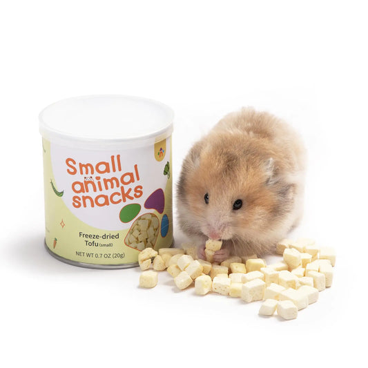 Niteangel Petite Pet Snack - Natural Small Animal Treat with Freeze-Dried Tofu (0.7oz)
