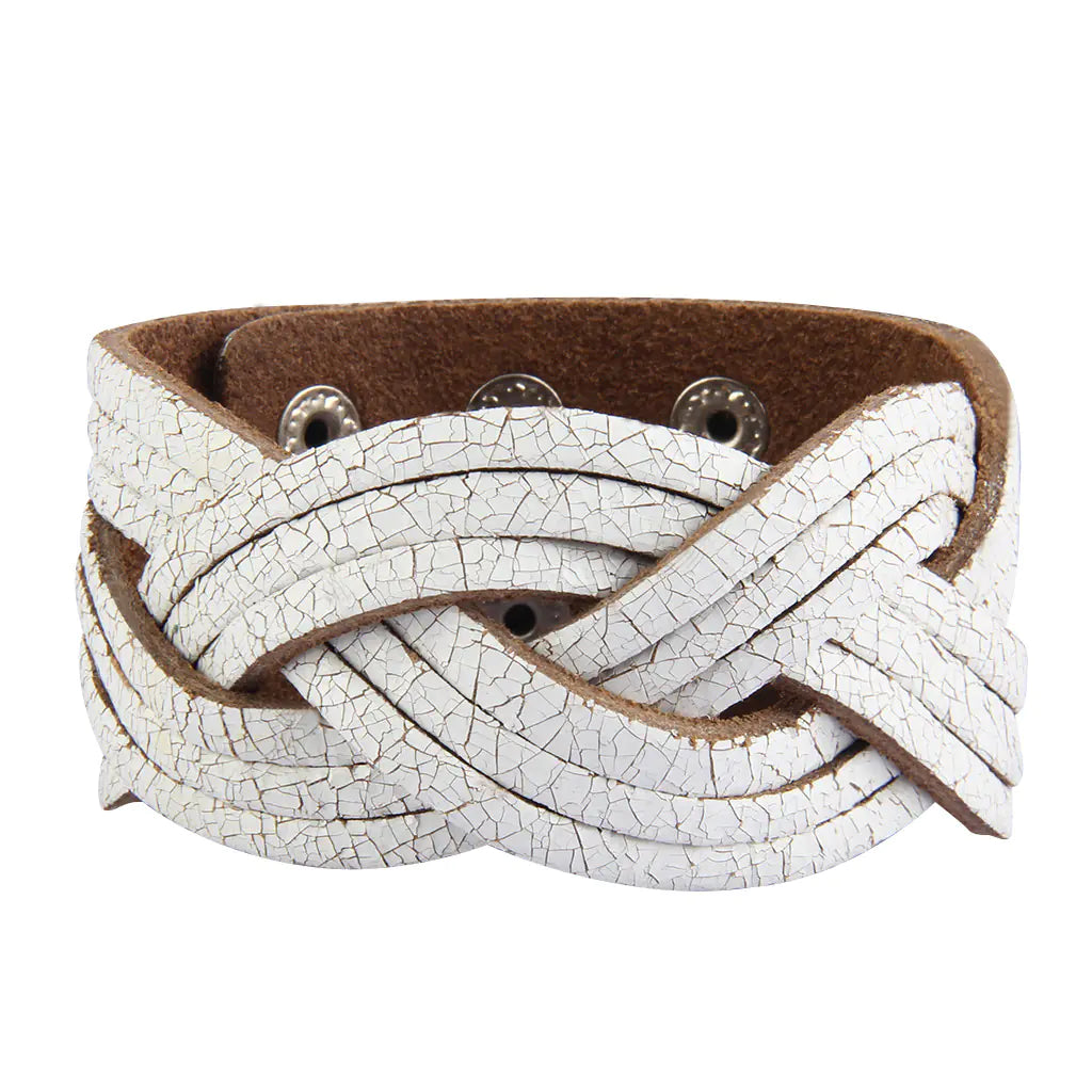 Chic Leather Layered Retro Bracelet