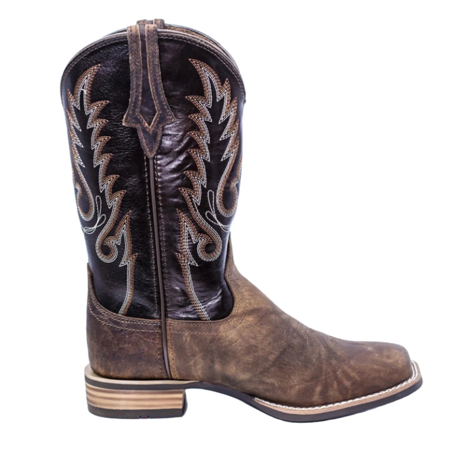 Ladies' Embroidered Western V-Cut Boots