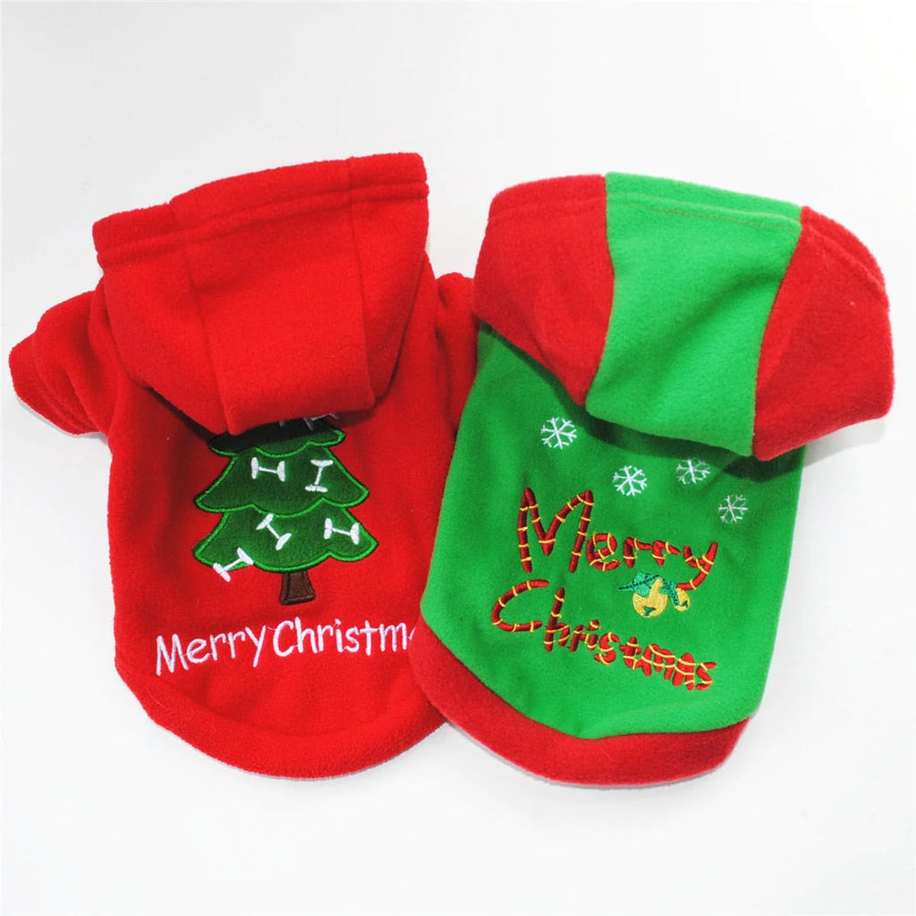 Holiday Pup Cozy Fleece Jacket