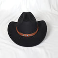 Denim Cowboy Top Hat
