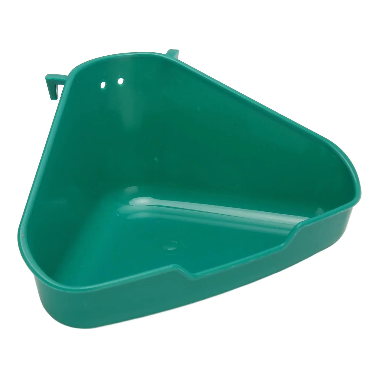 JOROBURO Rabbit Litter Box Fanshaped Rabbit Corner Toilet Box Potty Trainer Small Animal Litter Box Bunny Corner Toilet for Guinea Pigs Chinchilla Ferret Galesaur(Small Size)