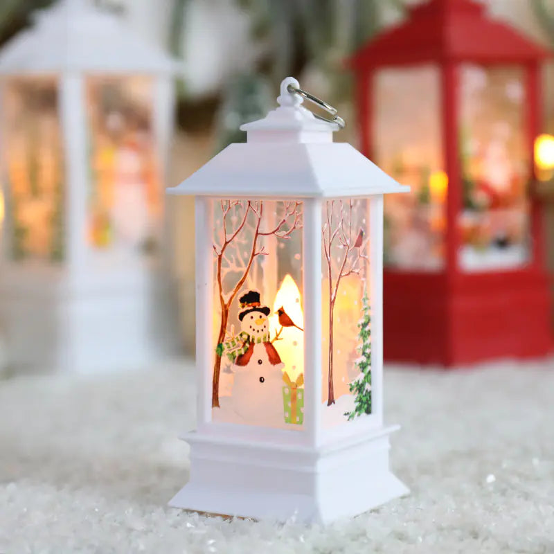 Classic Holiday Electric Candle Lantern
