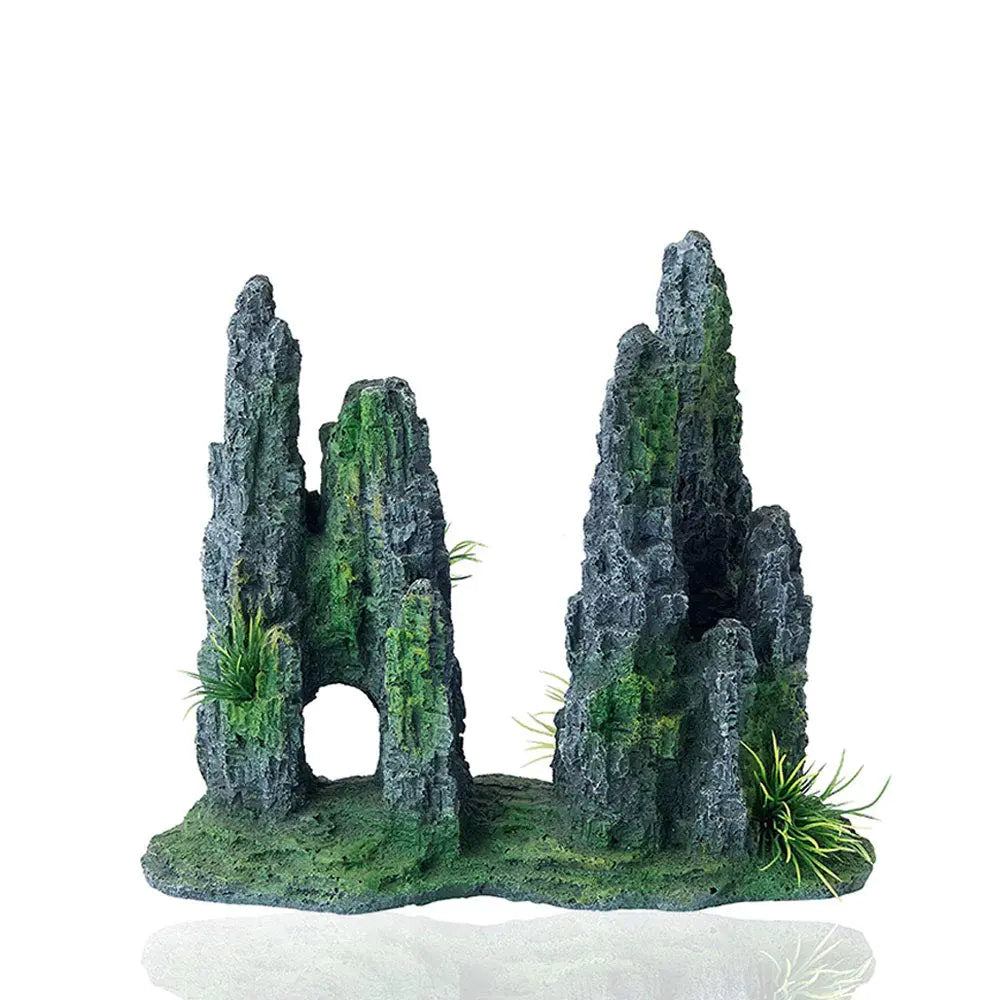 Mountain View Aquarium Rock Ornament