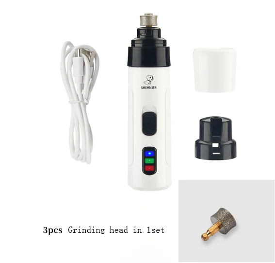USB Rechargeable Pet Nail Grinder