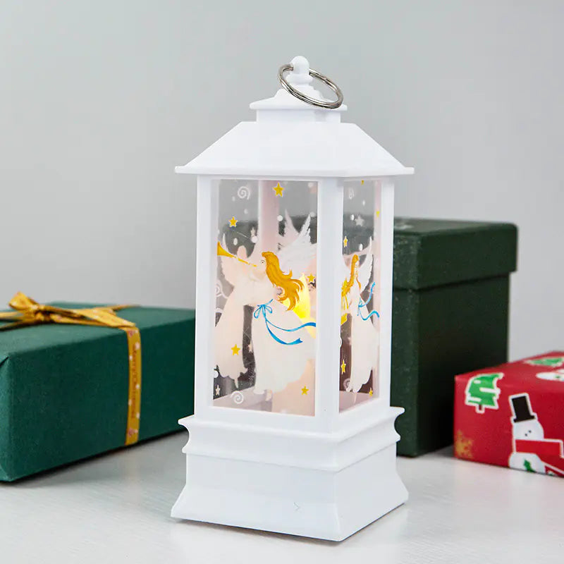 Classic Holiday Electric Candle Lantern