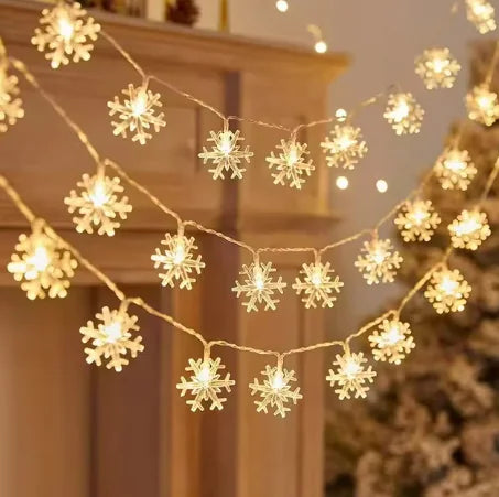 Winter Glow Snowflake Lights
