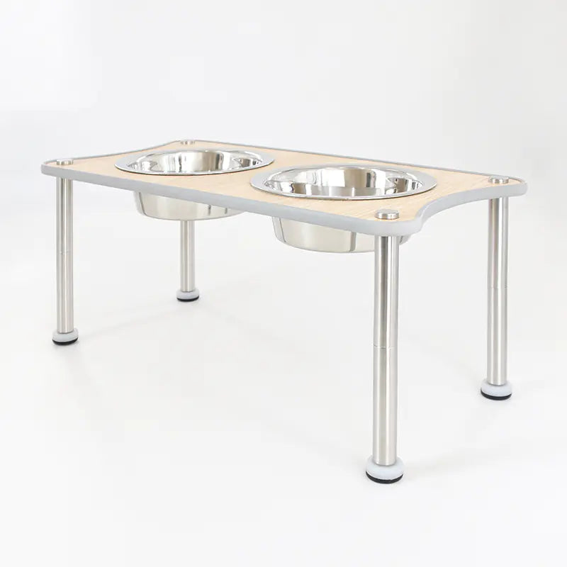 FlexiHeight Stainless Steel Dog Bowl Stand
