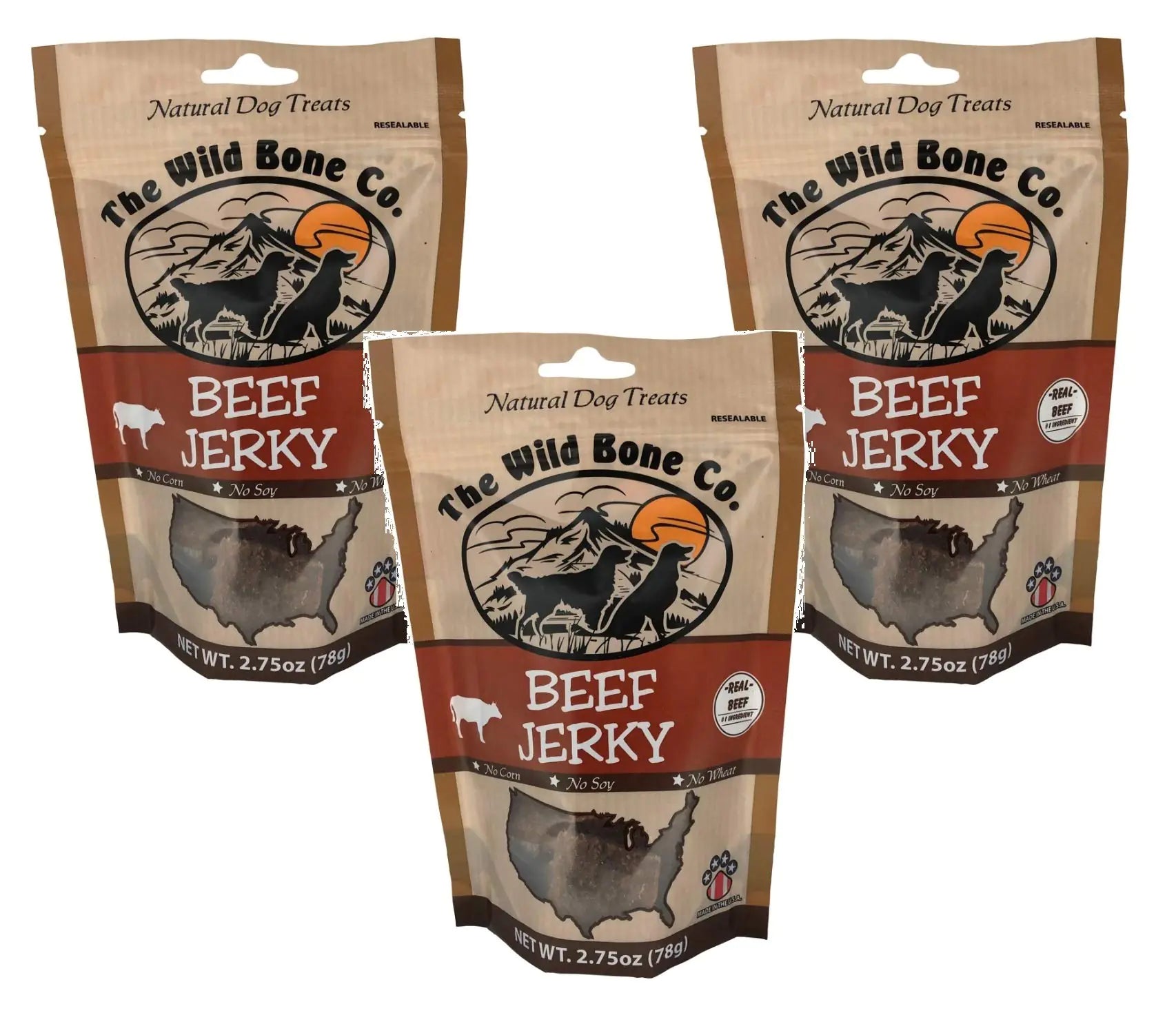Real Beef Jerky Dog Snacks