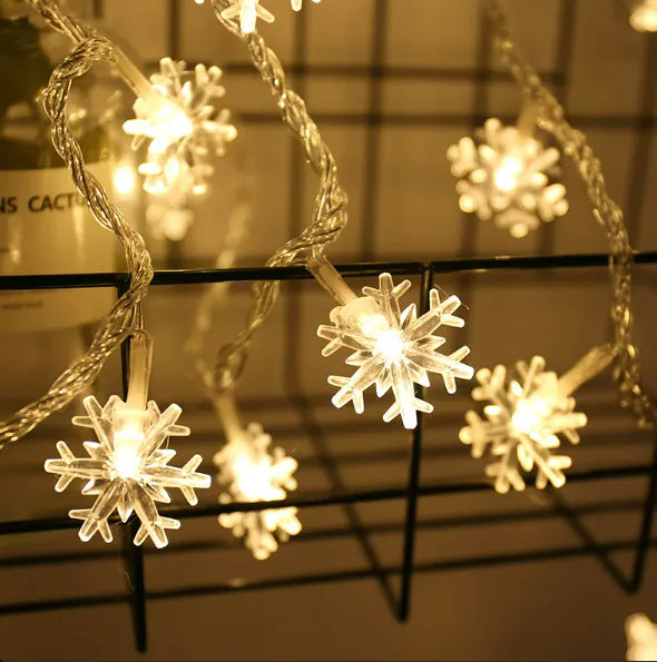 Winter Glow Snowflake Lights