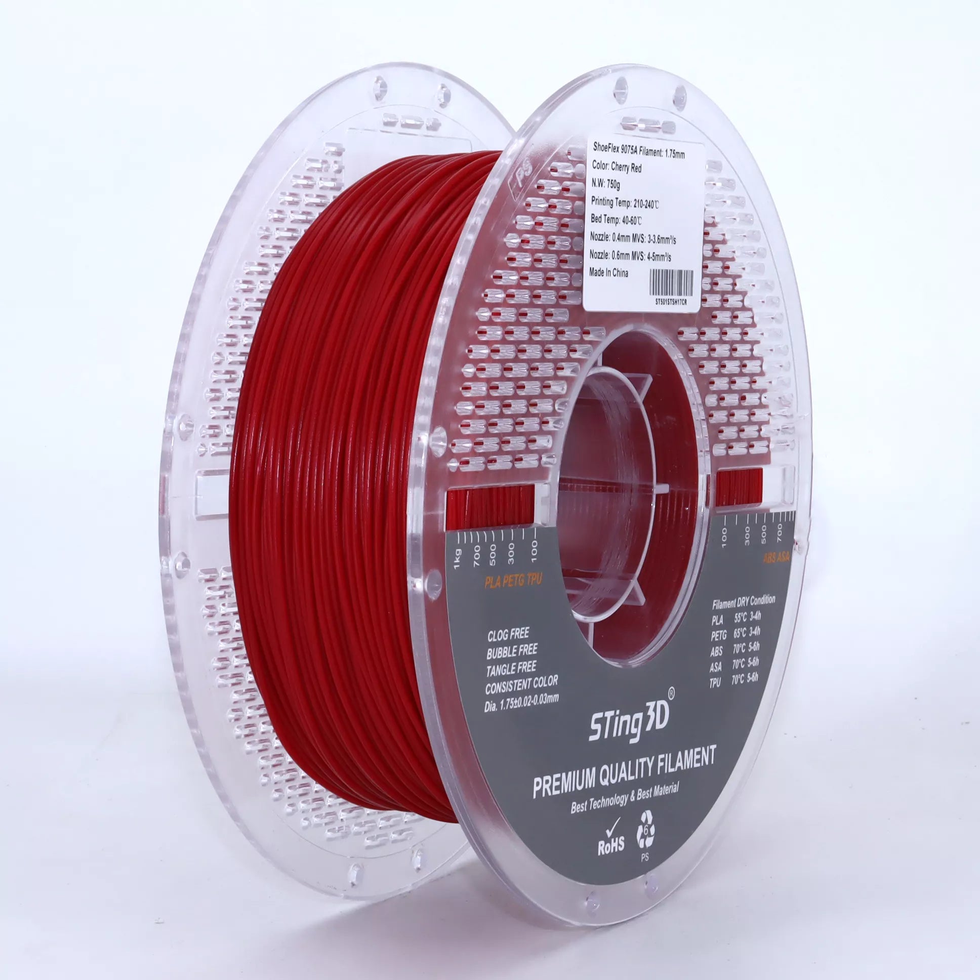Sting3D PLA Flexible 1.75mm 1kg