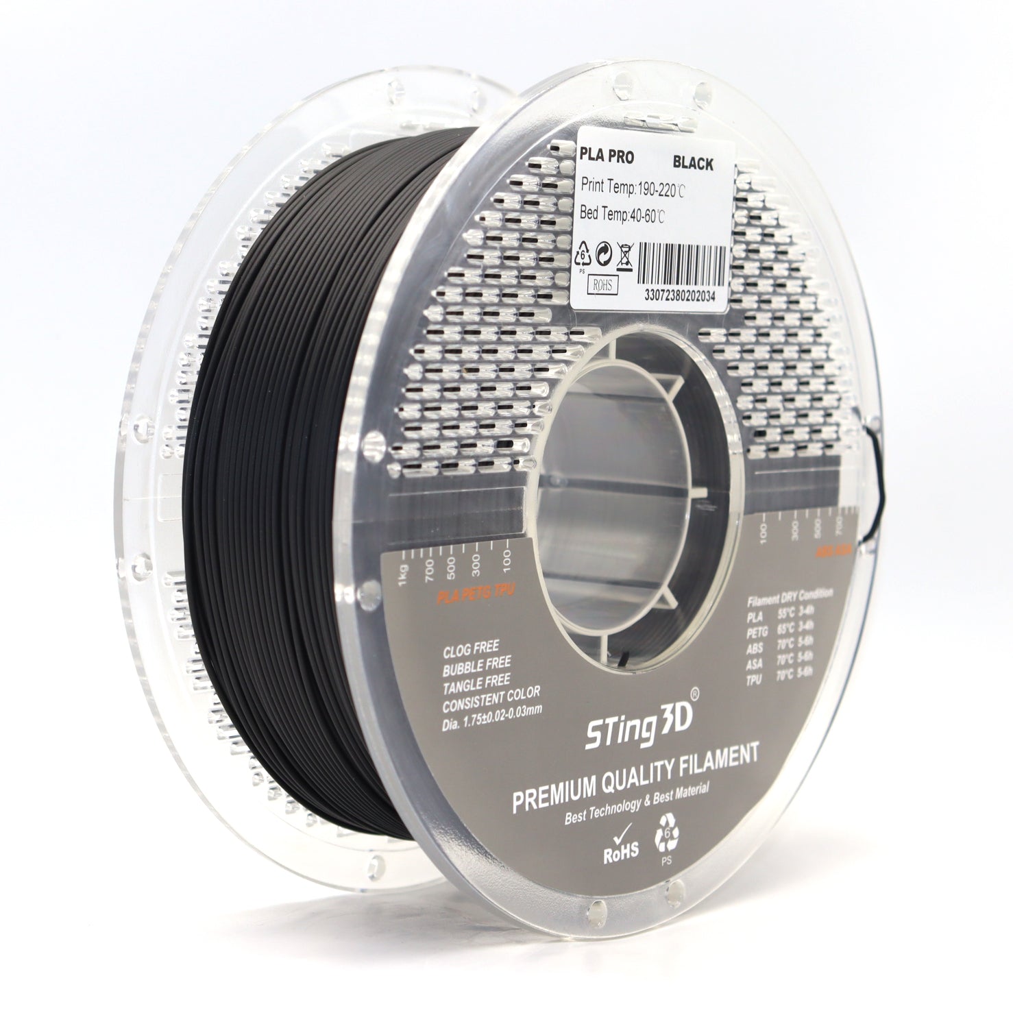 Sting3d 1.75mm PLA+ Filament