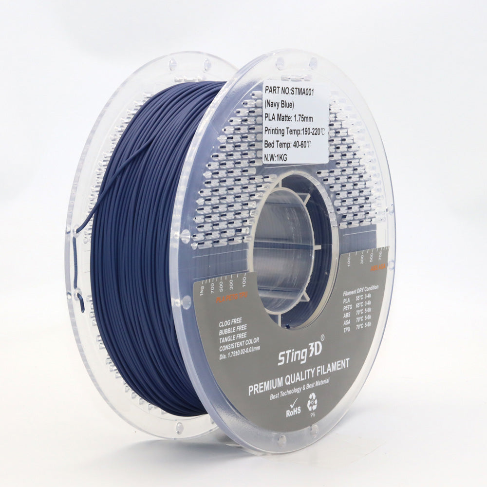Sting3d 3d Printer Matte PLA Filament 1.75mm