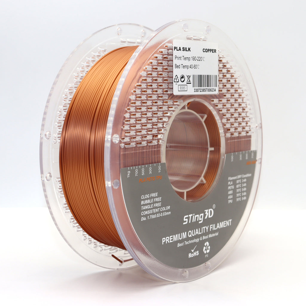 Sting3d PLA Silk Filament 1.75mm 1 kg