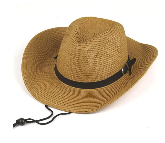 Chic Western Straw Sun Hat