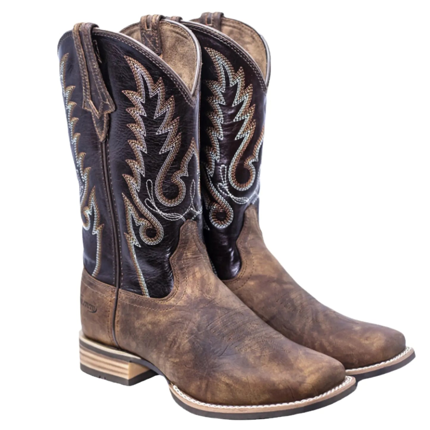Ladies' Embroidered Western V-Cut Boots