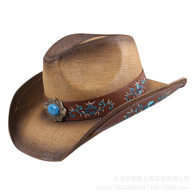 Stylish Western Jazz Ventilated Hat