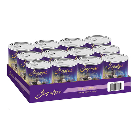 Zignature Premium Puppy Wet Food 13oz, 12-Pack