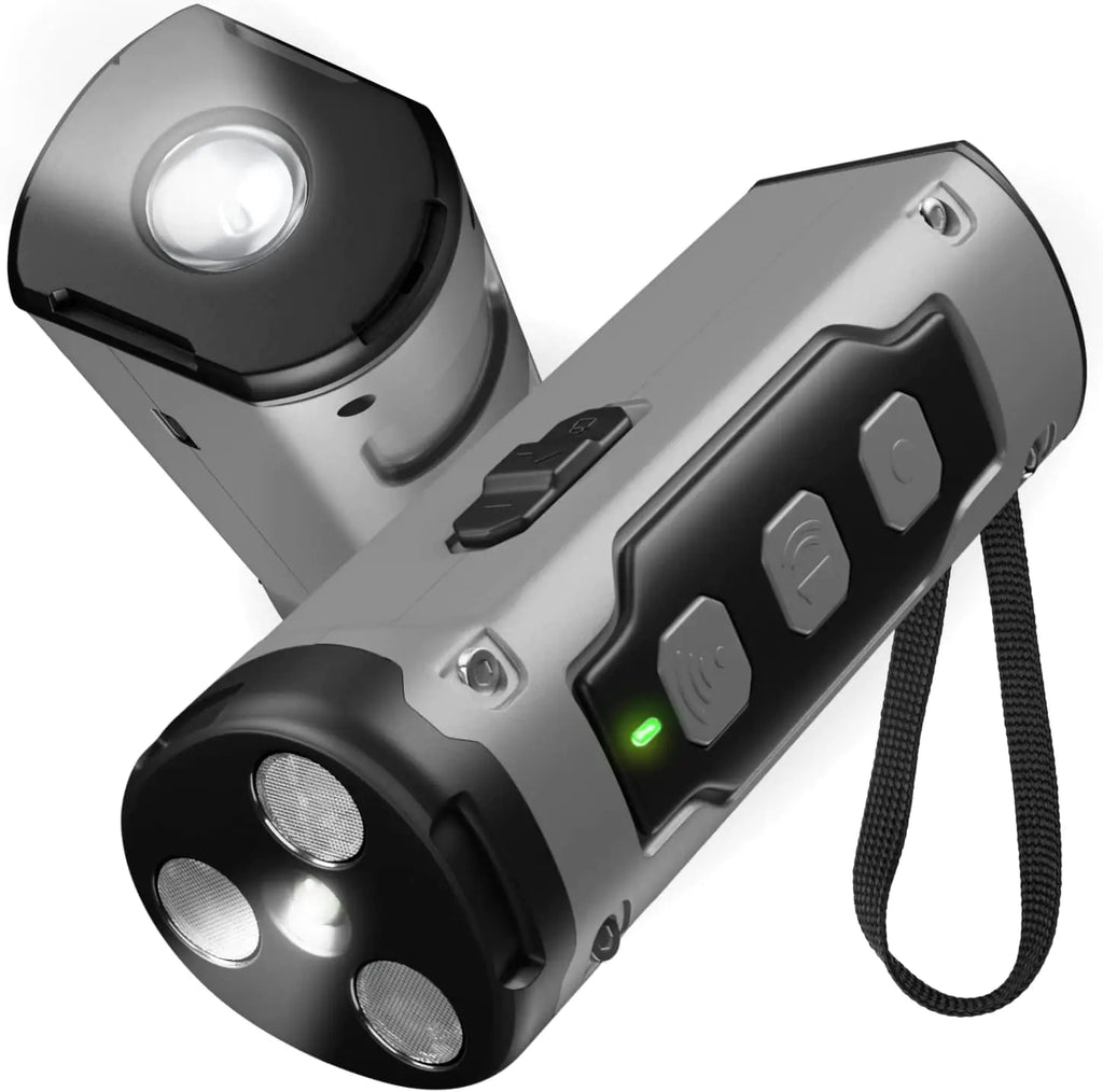 2023 Ultrasonic Dog Repeller with Flashlight Feature