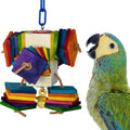 Balsa Bliss Bird Toy - Chew & Play - Ideal for Medium Birds